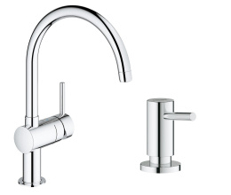 Готовый набор для кухни GROHE Minta, хром (NK0010)