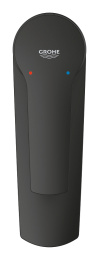Смеситель для раковины GROHE Start с донным клапаном, S-Size, матовый черный (235502432)