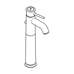 Смеситель для раковины GROHE BauClassic, XL-Size, хром (32868000)