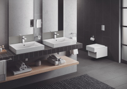 Сиденье для унитаза с микролифтом GROHE Cube Ceramic, альпин-белый (39488000)