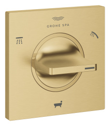 Внешняя часть переключателя потоков GROHE Allure на 3 положения, холодный рассвет матовый (19590GN1)