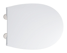 Сиденье для унитаза GROHE Bau Ceramic, с микролифтом, альпин-белый (39923000)