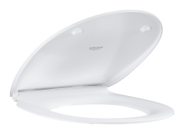 Сиденье для унитаза GROHE Bau Ceramic, с микролифтом, альпин-белый (39923000)