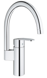 Смеситель для кухонной мойки GROHE Wave Cosmopolitan с высоким изливом, хром (32449001)
