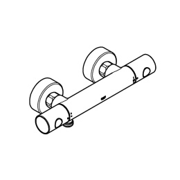 Термостат для душа GROHE Grohtherm 800 Cosmopolitan, хром (34765000)