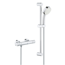 Термостат для душа GROHE Grohtherm 800 Cosmopolitan с душевым гарнитуром, хром (34768000)
