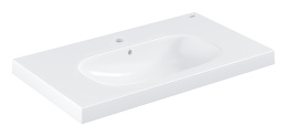 Раковина GROHE Euro Ceramic, накладная на столешницу 80 см,альпин-белый (3958400H)