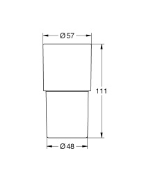 Стакан GROHE Atrio (40254003)