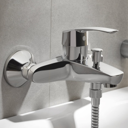 Душевая система GROHE New Tempesta 200 со смесителем для ванны, хром (NB0045)