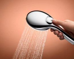 Душевой гарнитур GROHE Tempesta 110, 3 режима струи, душевая штанга 900 мм, 7,4 л/мин, хром (26771003)