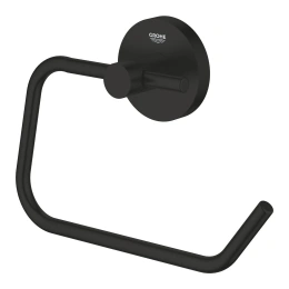 Держатель для туалетной бумаги GROHE Essentials, черный матовый (1024722430)