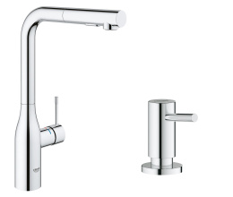 Готовый набор для кухни GROHE Essence+, хром (NK0021)
