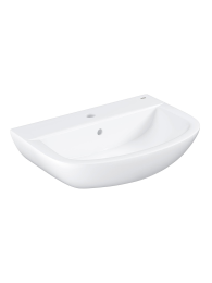 Комплект для ванной GROHE: раковина Bau Ceramic 60 см с инфракрасным смесителем Eurosmart Cosmopolitan E, альпин-белый/хром (NC0010)