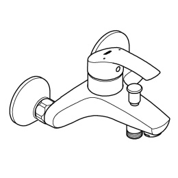 Смеситель для ванны GROHE Eurosmart, хром (33300002)