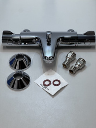 Термостат для ванны GROHE Grohtherm 800, хром (34567000/U3), уцененный товар