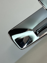 Смеситель для раковины GROHE BauEdge с ограничителем температуры и рычажным донным клапаном, M-Size, хром (23758001/U), уцененный товар