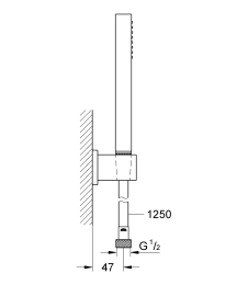 Готовый комплект для душа GROHE Grohtherm SmartControl скрытого монтажа (NSB0134-1)