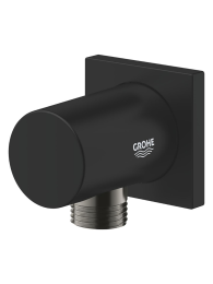 Подключение для душевого шланга GROHE Rainshower с квадратной розеткой, матовый черный (270762430)