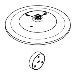 Верхний душ GROHE Rainshower 310 SmartConnect, 9,5 л/мин, 2 режима, хром (26641000)