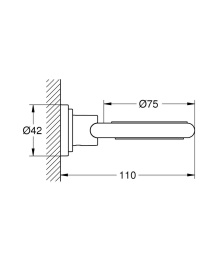 Держатель для мыльницы GROHE Atrio, хром (40305000)