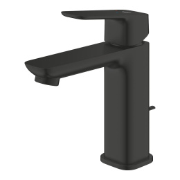 Смеситель для раковины GROHE Cubeo с донным клапаном, M-size, черный матовый (1017562430)
