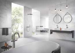 Держатель для полотенца GROHE Atrio, 600 мм, темный графит матовый (40309AL3)