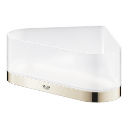 Полочка для душа GROHE Selection, угловая с держателем, никель глянец (41038BE0)