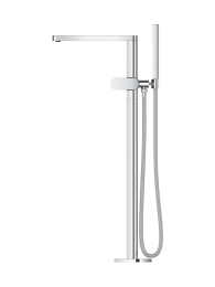 Внешняя часть смесителя для ванны GROHE Plus напольного монтажа, хром (23846004)