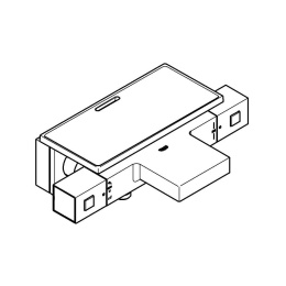 Термостат для ванны GROHE Grohtherm Cube, хром (34502000)