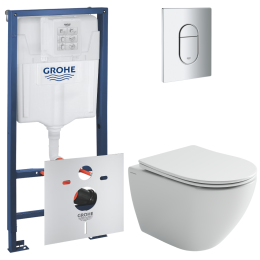 Комплект инсталляции GROHE Rapid SL 3 в 1 с унитазом Мия CN1805T и звукоизоляционным комплектом (NW0844)