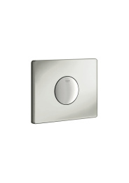 Панель смыва для унитаза GROHE Skate для вертикального монтажа с 1 режимом смыва, матовый хром (37547P00)