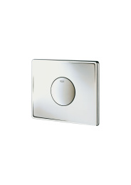 Панель смыва для унитаза GROHE Skate для вертикального и горизонтального монтажа с 1 режимом смыва, хром (38573000)