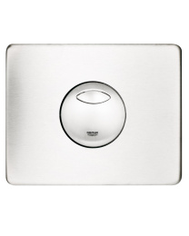 Панель смыва для унитаза GROHE Skate для вертикального и горизонтального монтажа с 3 режимами смыва, нержавеющая сталь (38862SD0)