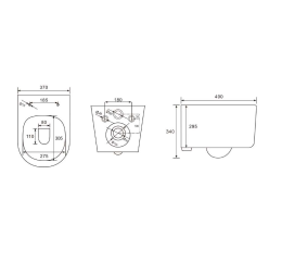Комплект инсталляции GROHE 38811KF0 с унитазом Aquatek МИЯ и сиденьем с микролифтом (NW0155)