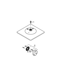 Верхний душ GROHE Rainshower 310 SmartConnect, 9,5 л/мин, 2 режима, хром (26643000)