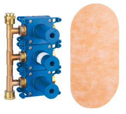 Встраиваемая часть переключателя потоков GROHE Rapido C для Grohtherm F на 3 выхода (35031000)