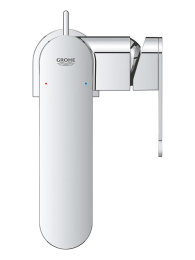 Смеситель для раковины GROHE Plus с донным клапаном, M-size, хром (23871004)