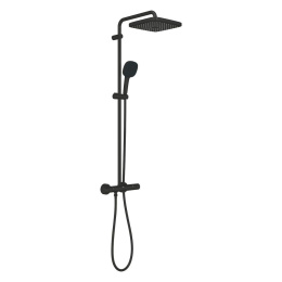 Душевая система GROHE Tempesta System 250 Cube с термостатом для душа, черный (266892431)