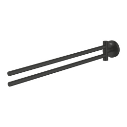 Держатель для полотенца GROHE Essentials, 439 мм, матовый чёрный (1024672430)