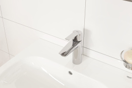 Смеситель для ванны GROHE Start QuickFix, с душевым гарнитуром, хром (23413002)