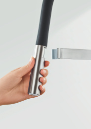 Смеситель для кухни GROHE Essence c профессиональным изливом, суперсталь (30503DC0)