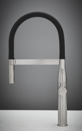 Смеситель для кухни GROHE Essence c профессиональным изливом, суперсталь (30503DC0)