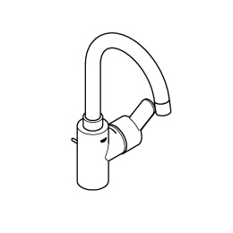 Смеситель для раковины GROHE Eurostyle Cosmopolitan, L-size, хром (23043003)