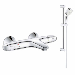 Готовый комплект для ванной комнаты GROHE Grohtherm 1000 New, хром (NB0033-1)