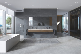 Внешняя часть смесителя для ванны GROHE Allure напольного монтажа, хром (25222001)