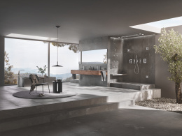 Внешняя часть смесителя для ванны GROHE Allure напольного монтажа, хром (25222001)