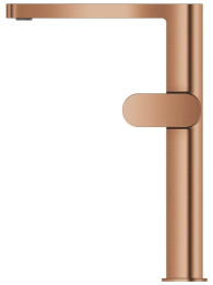 Смеситель для раковины GROHE Plus, XL-Size, гладкий корпус, теплый закат матовый (32618DL4)