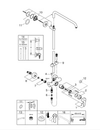 Душевая система GROHE Euphoria со смесителем для душа, хром (26240000)