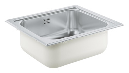 Мойка GROHE K200 60-S, 533 x 458 мм, оборачиваемая с одной чашей, нержавеющая сталь (31719SD0)