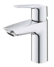 Смеситель для раковины GROHE Start QuickFix с нажимным донным клапаном, S-Size, хром (23551002)